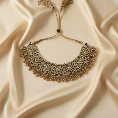 Kundan Complete Bridal Jewelry Set | 8 Piece Choker Collection