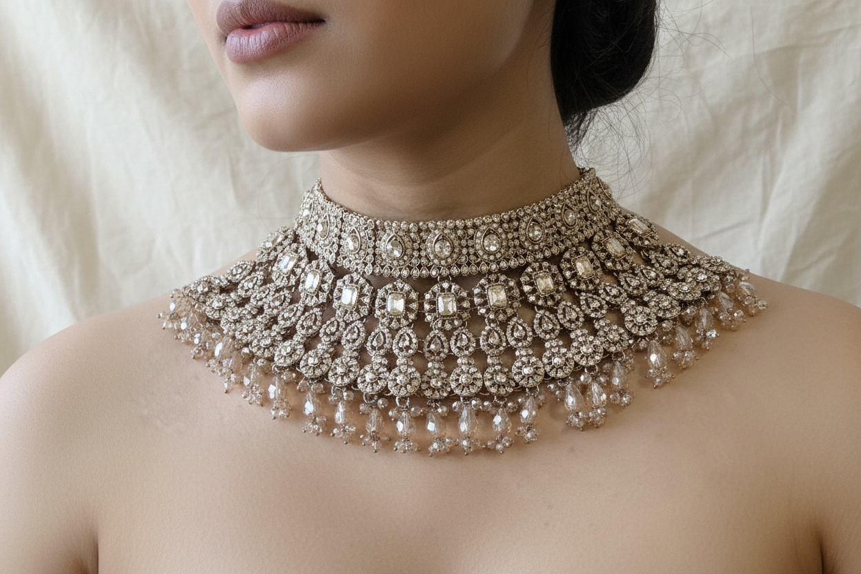Bridal Kundan Choker Necklace